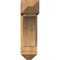 Ekena Millwork Thorton Arts and Crafts Smooth Bracket w/ Offset Brace, Western Red Cedar, 7 1/2"W x 22"D x 26"H BKT0806X22X26THR03SWR - alternate 2